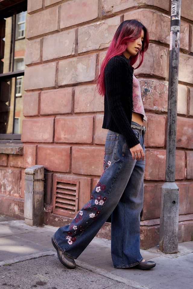 BDG Jaya Kirschblüten-Jeans #4
