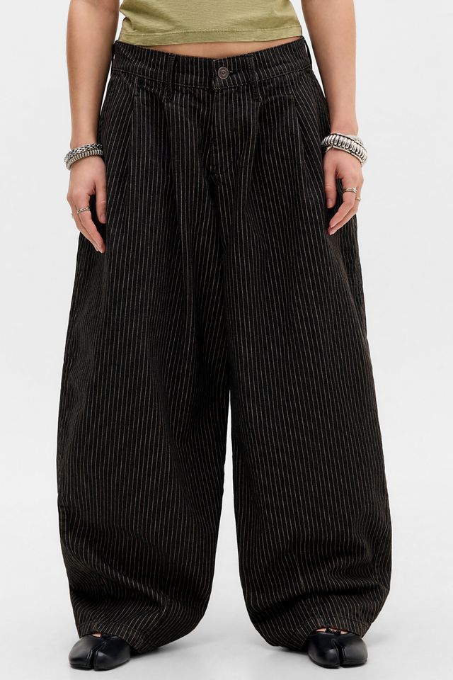 Jeans Cocoon con Pliegue Frontal a Rayas Jax BDG #2