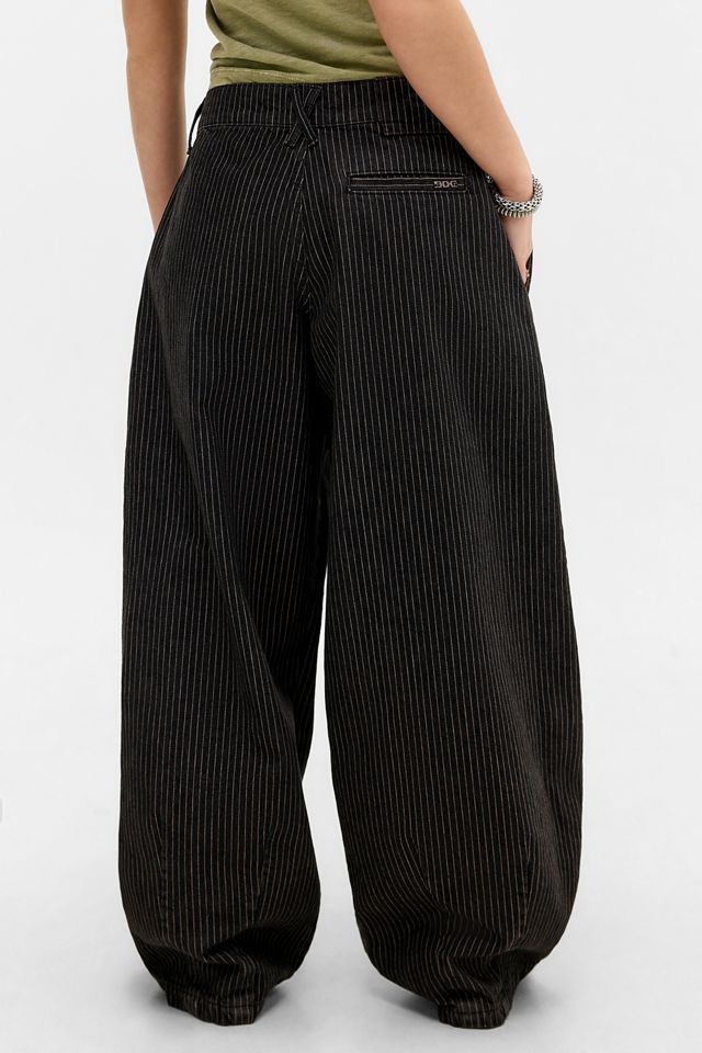Jeans Cocoon con Pliegue Frontal a Rayas Jax BDG #5