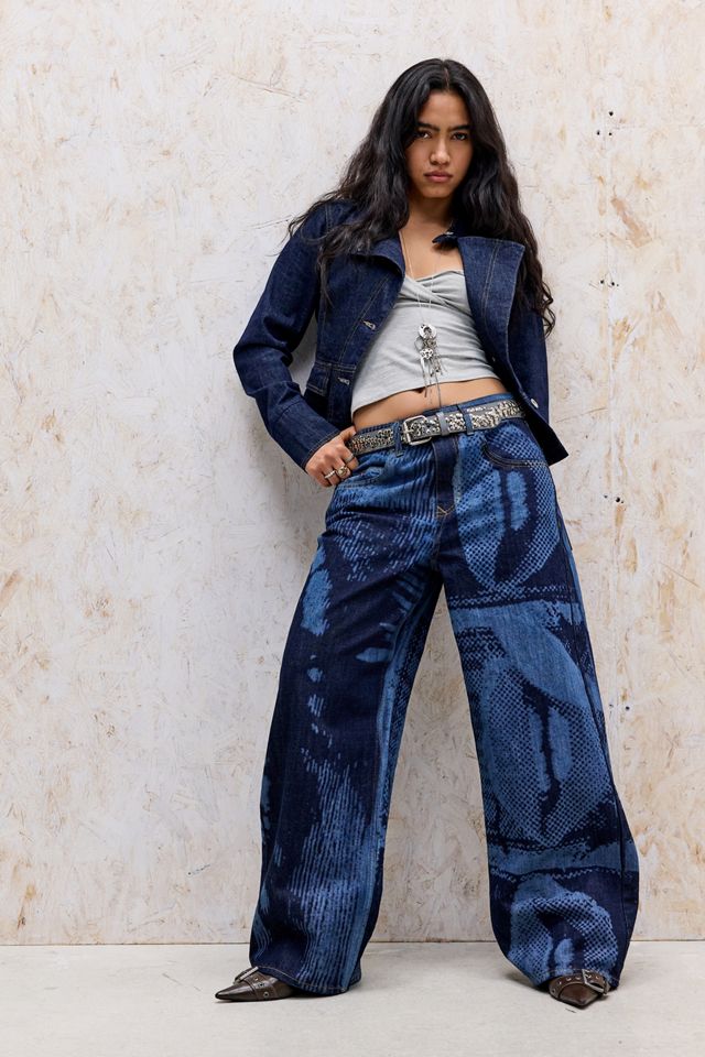 BDG Jaya Laser Baggy Jeans #1