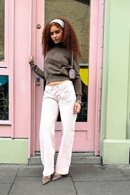 Jeans taille basse Kayla BDG