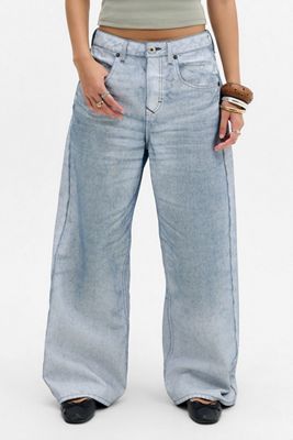 Jeans de Mezclilla Recubiertos Jaya BDG