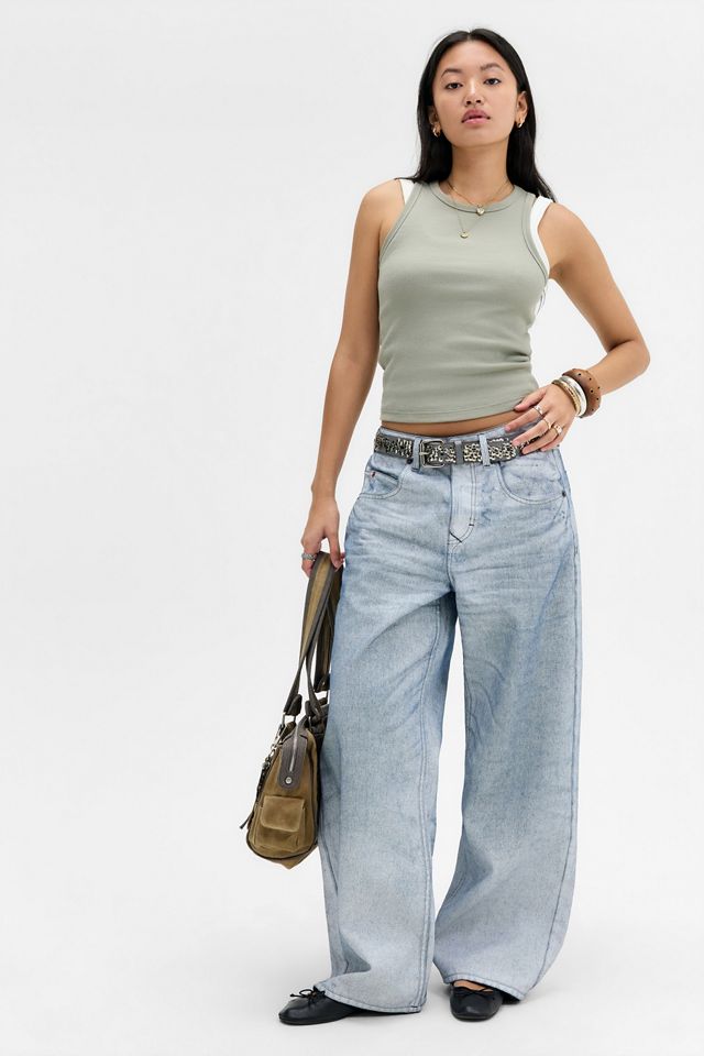 Jeans de Mezclilla Recubiertos Jaya BDG #1