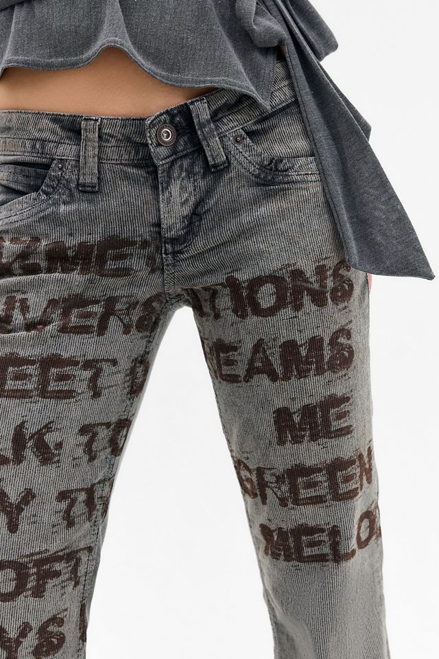 BDG Miko Low Rise Corduroy Skinny Bootcut Jeans #2