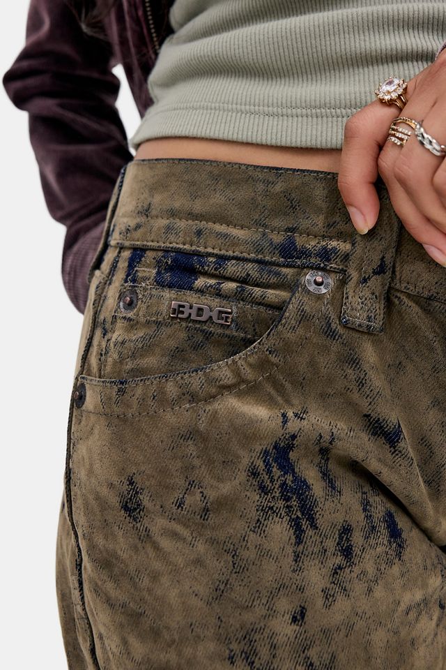 BDG Kayla Flocked Trousers #1