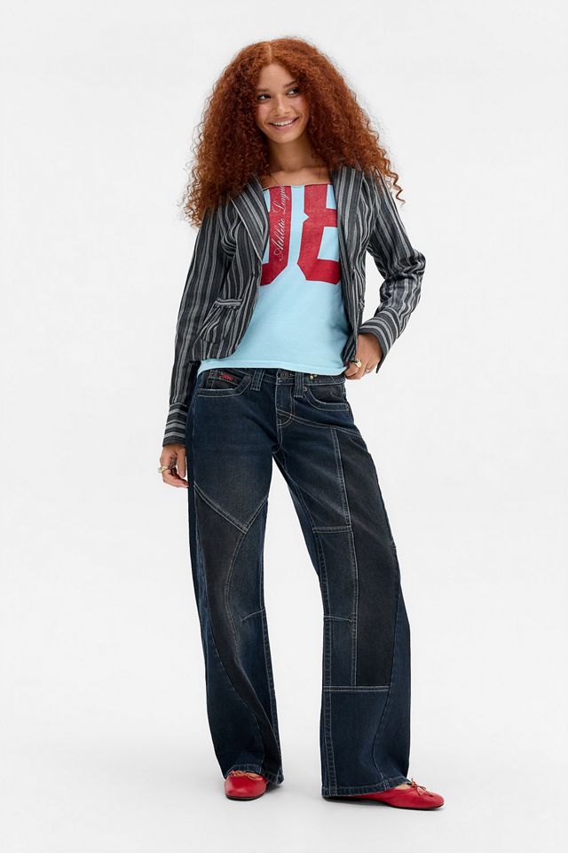 Jeans Utility con Cuciture Kayla Lowrider BDG #2