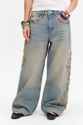 BDG Jaya Applikations-Jeans