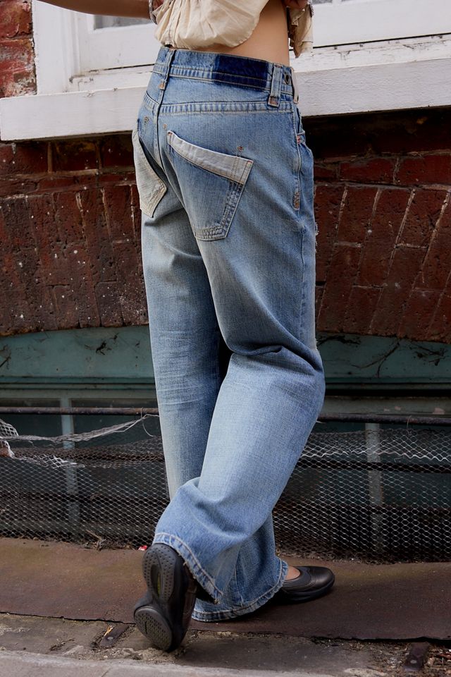 BDG Kayla Mixed Media Lowrider Jeans #3