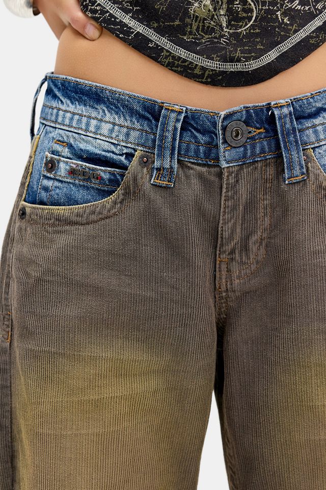 BDG Kayla Cord-Mix Lowrider Jeans #2