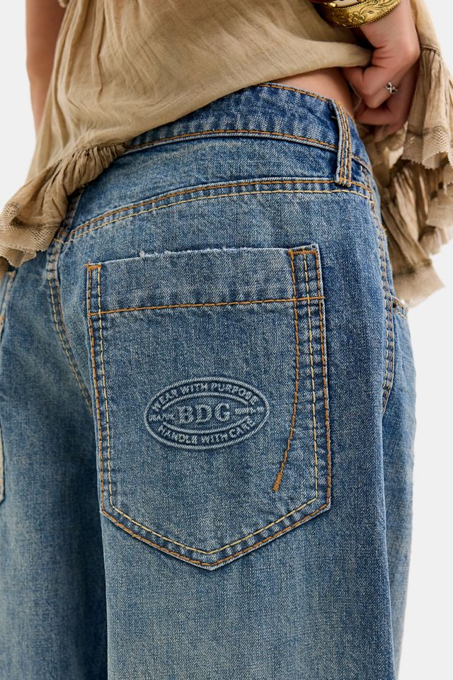 BDG Jaya Stab Stitch Baggy Jeans #1
