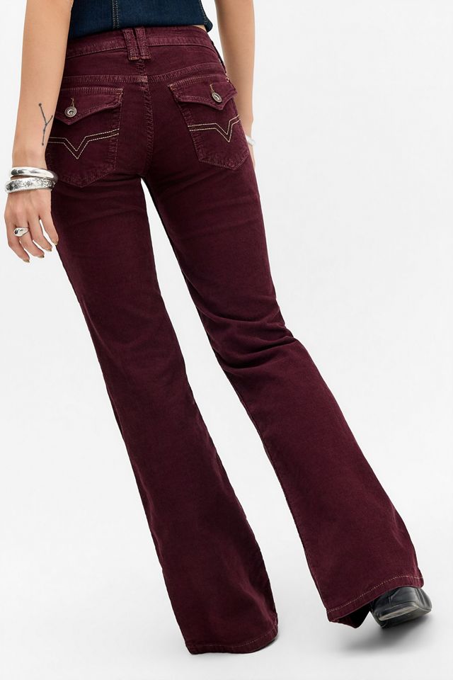 BDG Miko Niedrige Taille Cord Skinny Bootcut Jeans #3