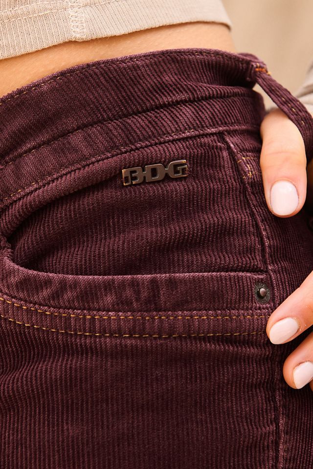 BDG Jeans Skinny a Zampa Miko a Vita Bassa in Velluto a Coste #5