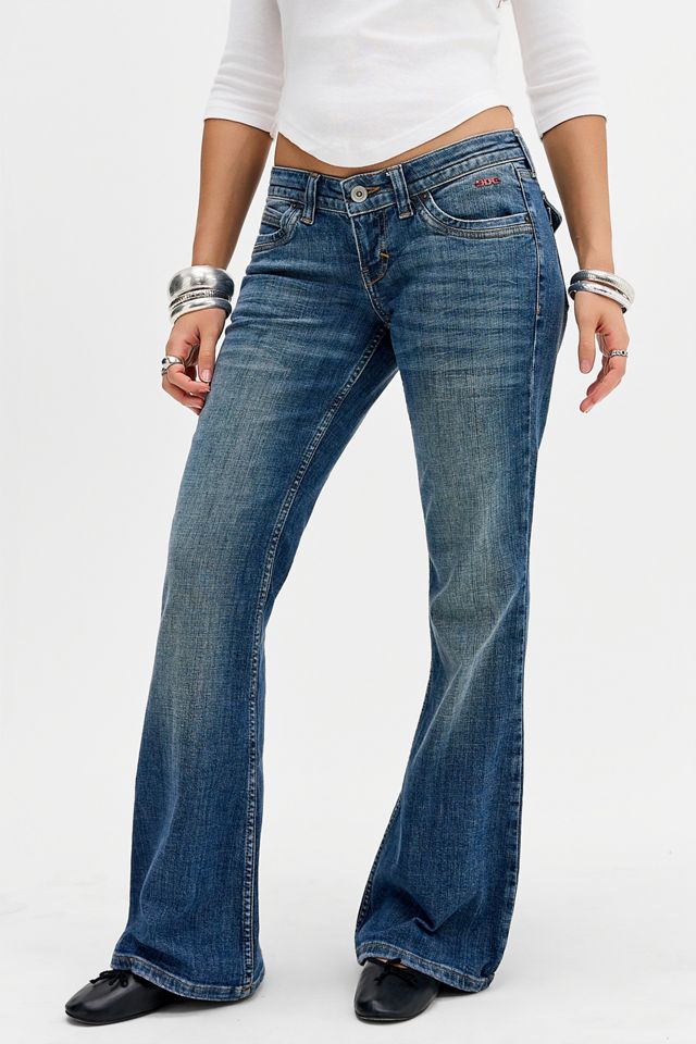 BDG Miko Low Rise Flap Pocket Skinny Bootcut Jeans #1