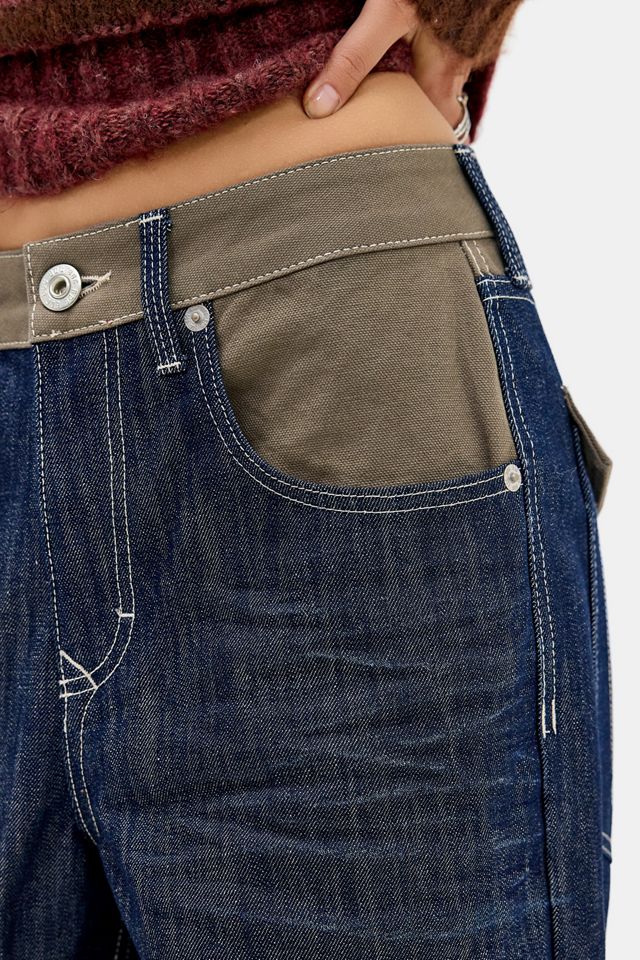 Jeans de Pierna Ancha de Medios Mixtos Jaya BDG #2