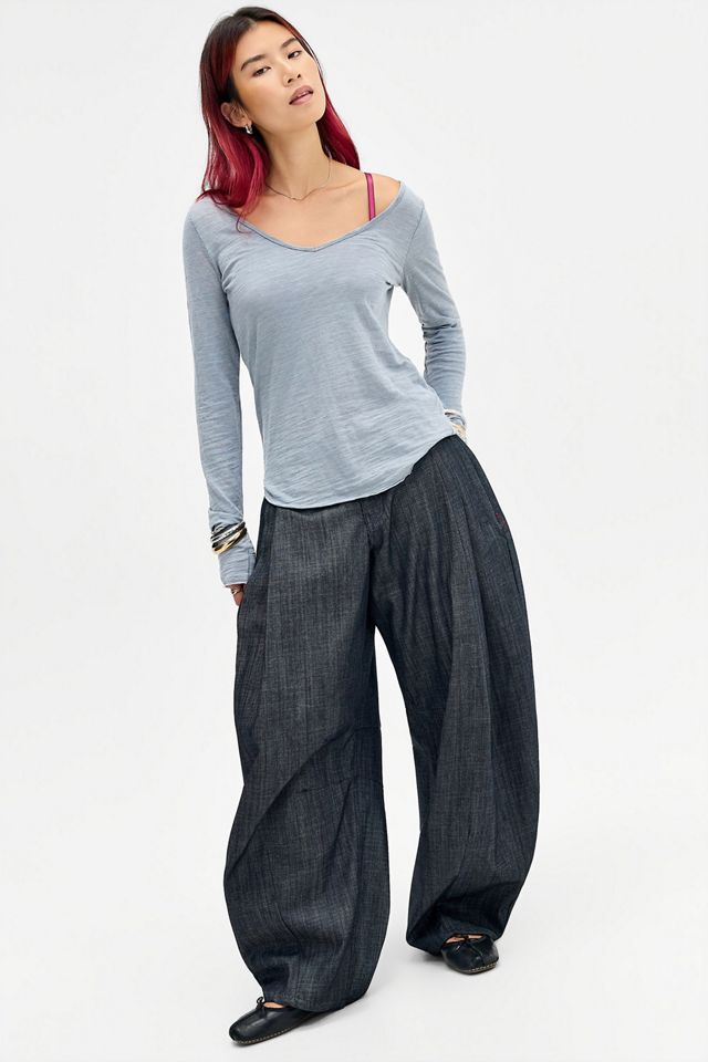 Pantalon cocon à double pli BDG #1
