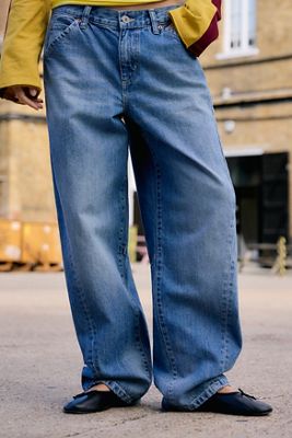 BDG Oden Cinchback Baggy Jeans