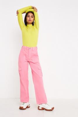 urban outfitters pink jeans