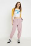 BDG Pink Corduroy Jogger Trousers | Urban Outfitters UK