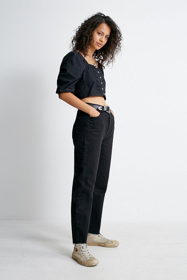 BDG Pax Stay Black Straight Leg Jeans | Urban Outfitters UK