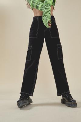 BDG Black Toggle Hem Skate Jeans Urban Outfitters UK
