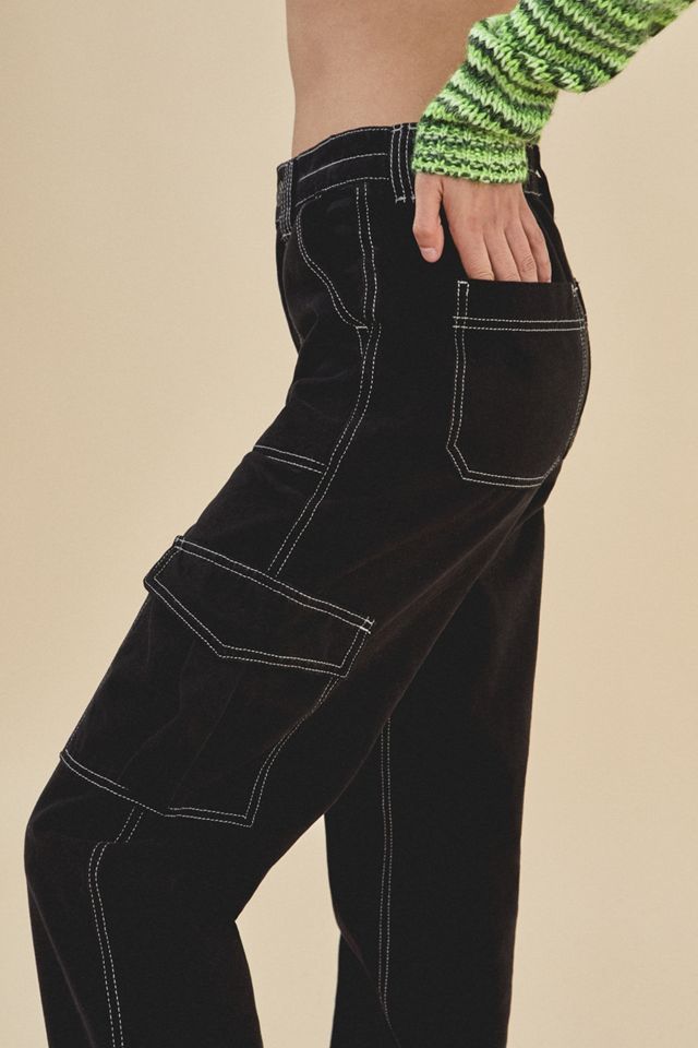 BDG Black Toggle Hem Skate Jeans #1