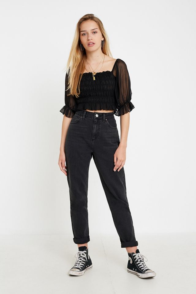 BDG – Mom Jeans „Cherub“ mit Print #1