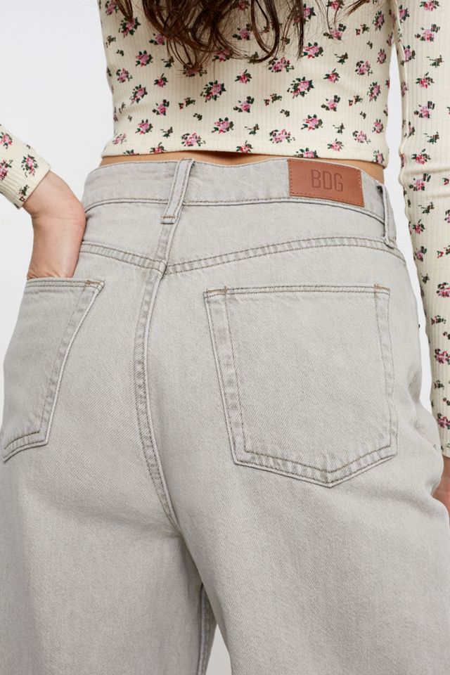 BDG Grey Wash Puddle Jeans #1