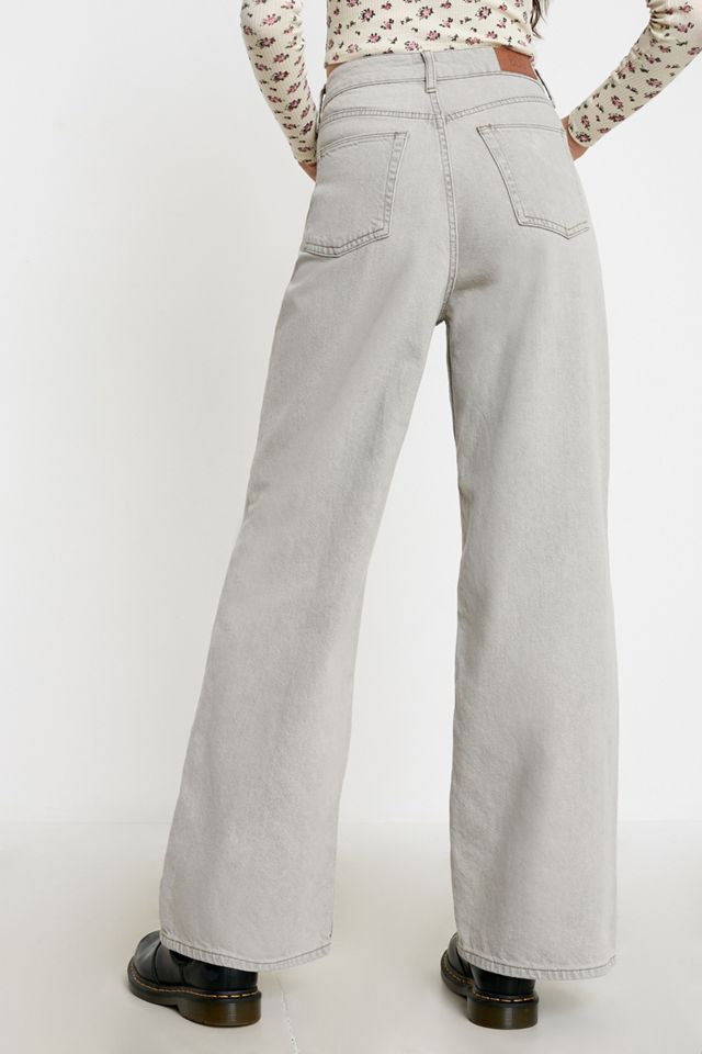 BDG Grey Wash Puddle Jeans #3