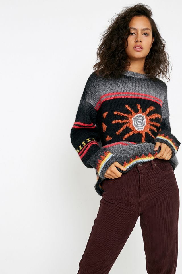 BDG Burgundy Corduroy Mom Trousers #2