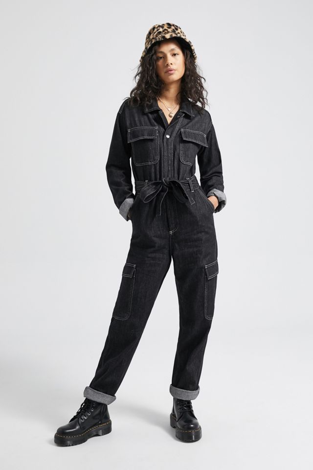 BDG '80s Raw Denim Belted Boilersuit #2