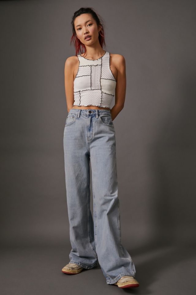 Jeans a Gamba Larga Puddle BDG Light Vintage Wash #2