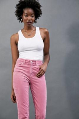 pink corduroy pants urban outfitters