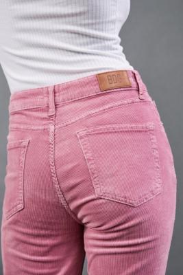 pink corduroy pants urban outfitters