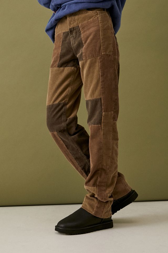 BDG Patchwork Corduory Authentic Straight Leg Jeans #1