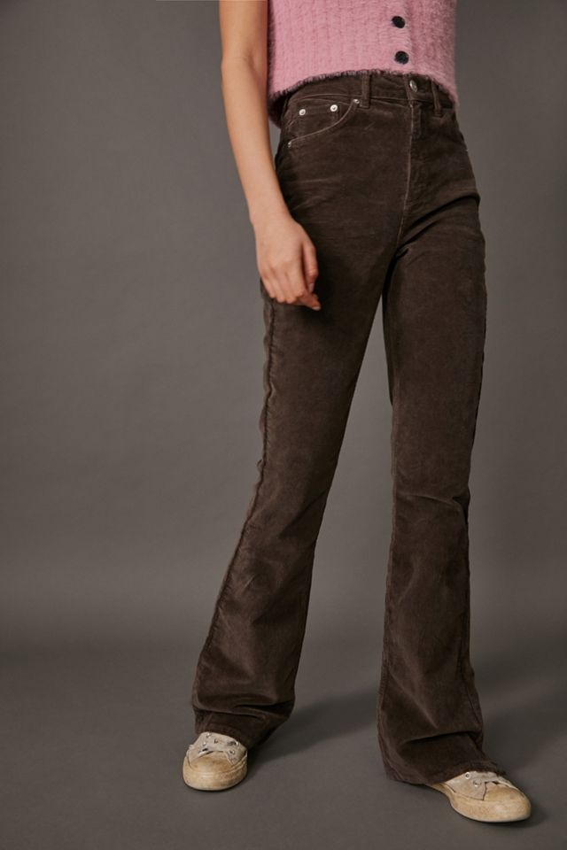 BDG Chocolate Corduroy High-Waist Flare Jeans #2