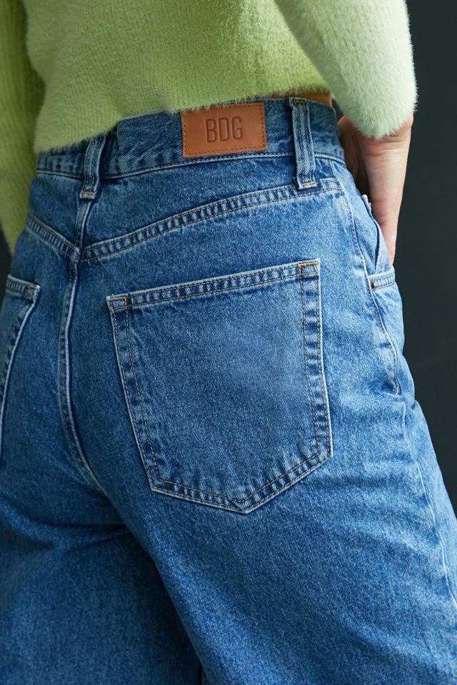 BDG Blue Vintage Wash High-Waisted Boyfriend Jeans #3
