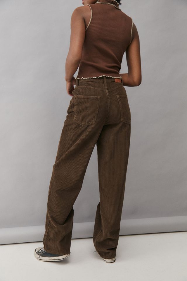 BDG Corduroy Pantaloni Baggy Baggy a vita alta #1