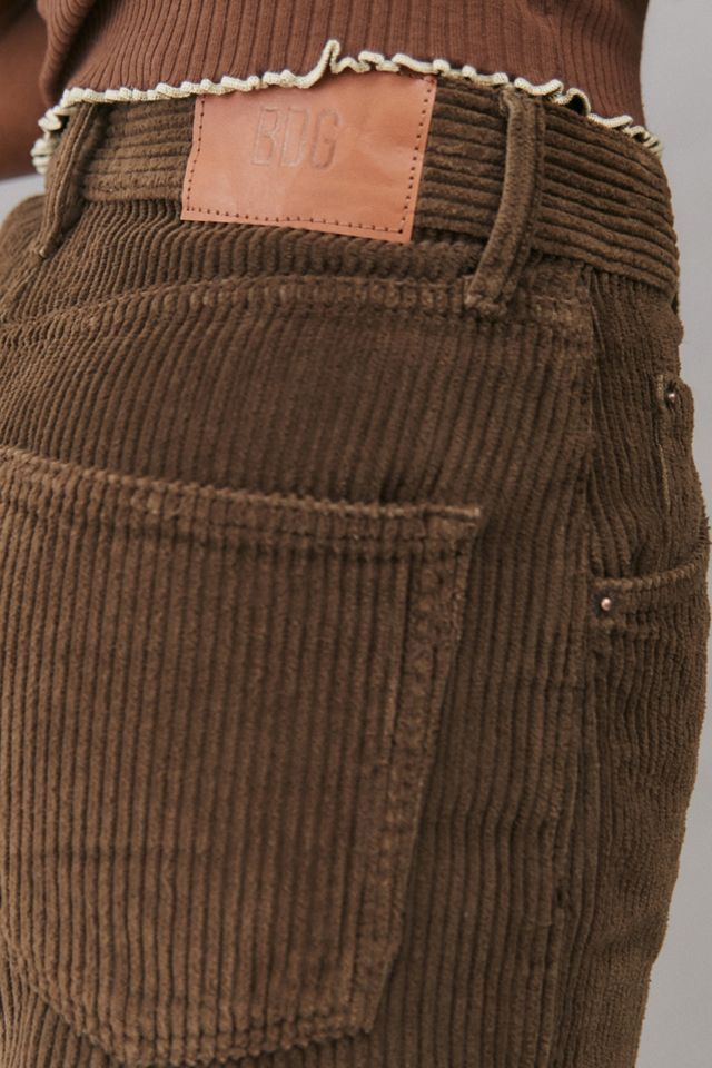 BDG Corduroy Pantaloni Baggy Baggy a vita alta #3