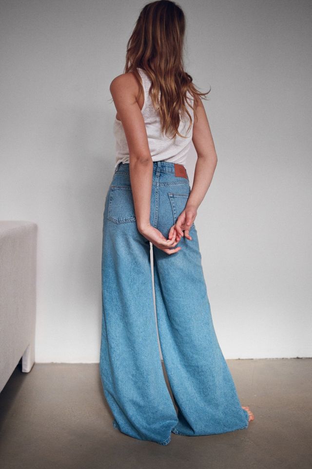 Urban outfitters hotsell wide leg jeans