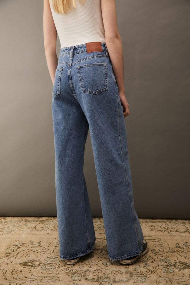 Jeans a Gamba Larga con Bottoni Esposti BDG #3