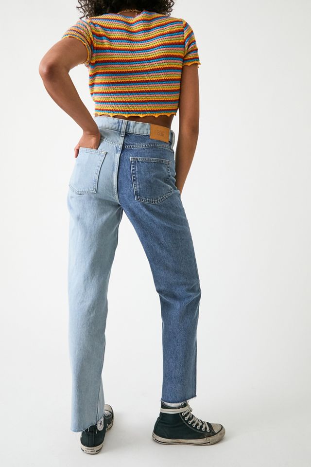 BDG Summer Two-Tone Authentic Straight Leg Jeans #2