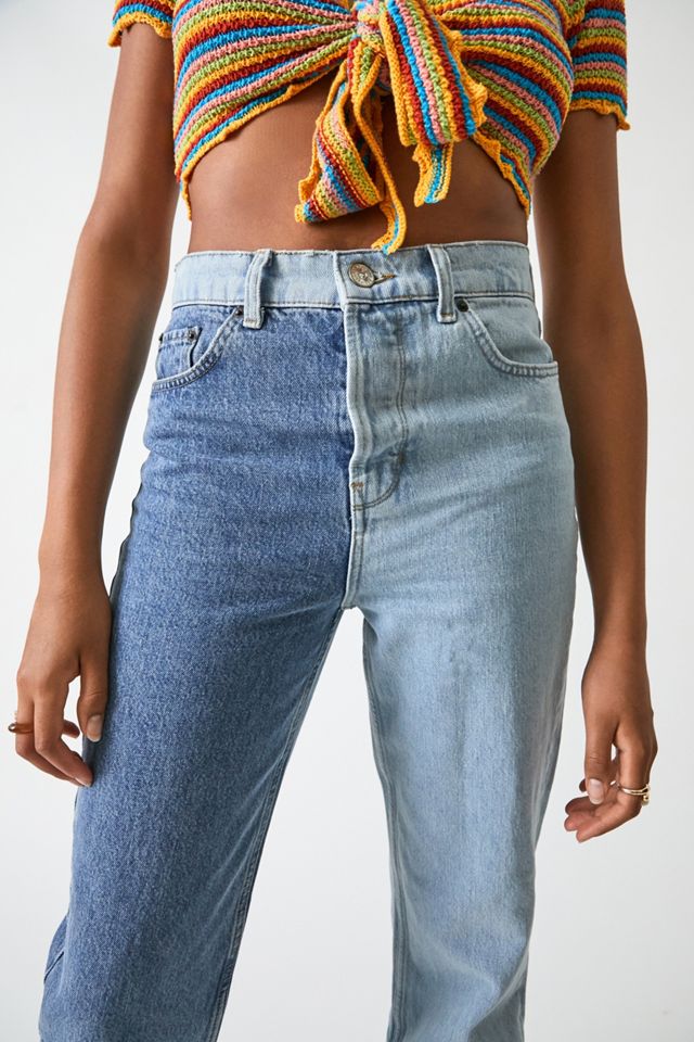 BDG Summer Two-Tone Authentic Straight Leg Jeans #3