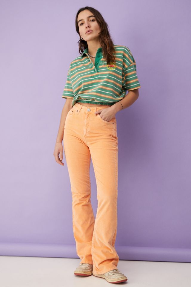 BDG Corduroy High-Waisted Slim Straight Pant