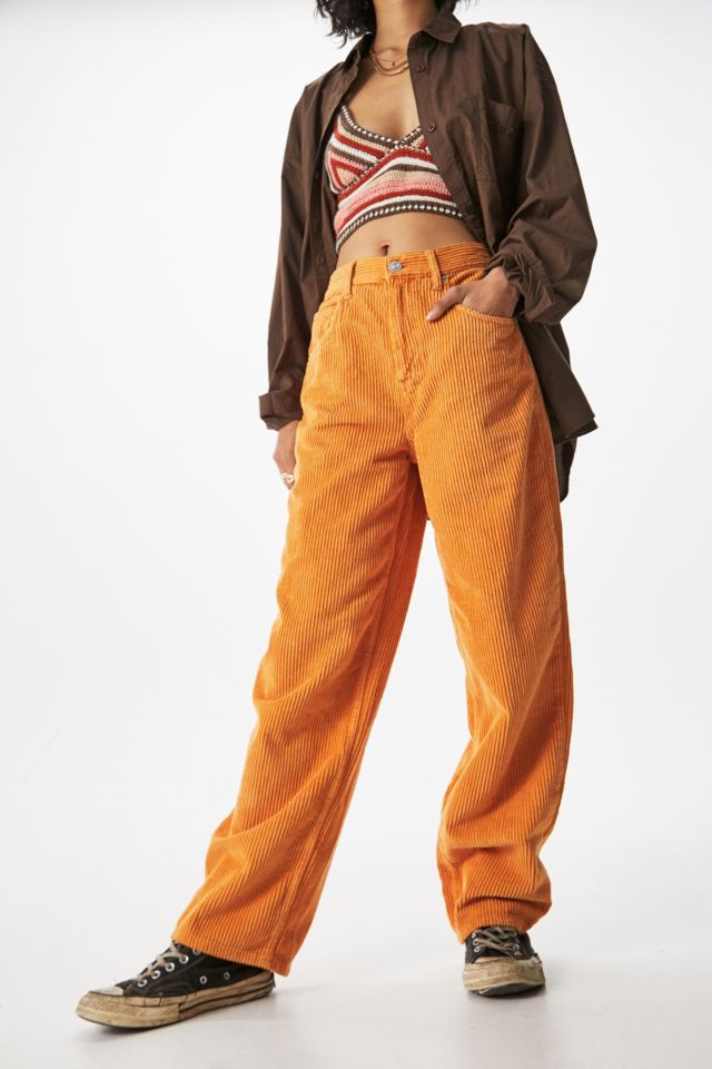 Urban outfitters sales orange pants