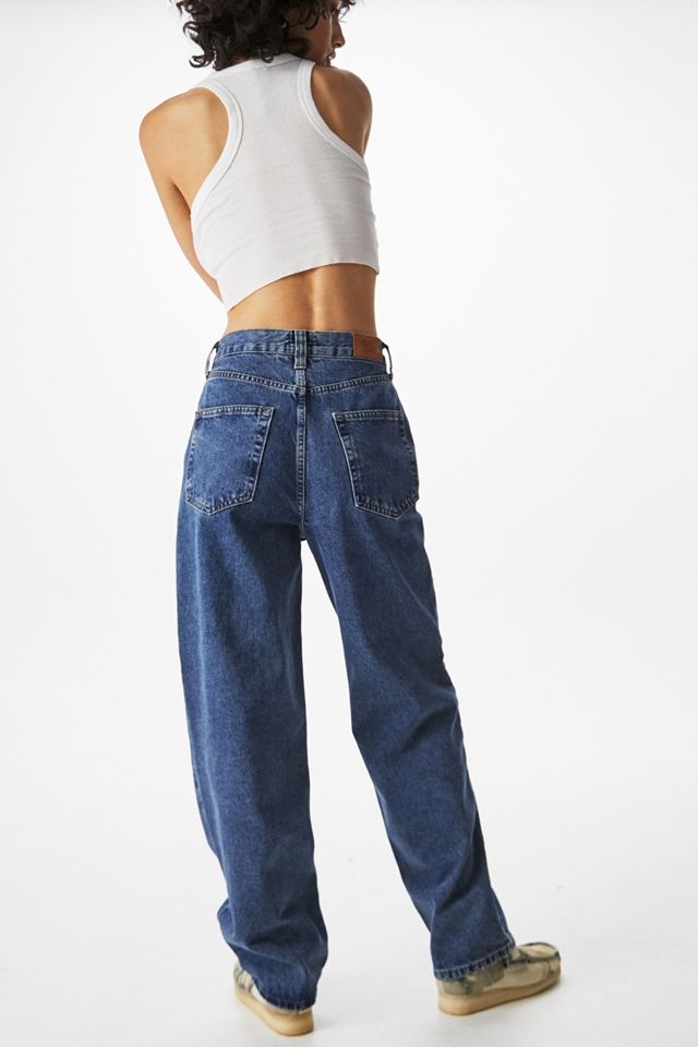 BDG Washed Blue High-Waisted Boyfriend Jeans #3