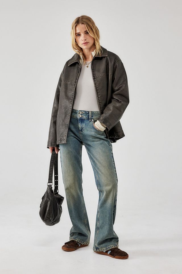 BDG Vintage Waschung Niedrig-Taillierte Bootcut Jeans #1