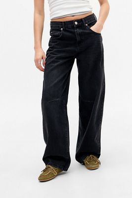 BDG Logan Boyfriend Black Jeans