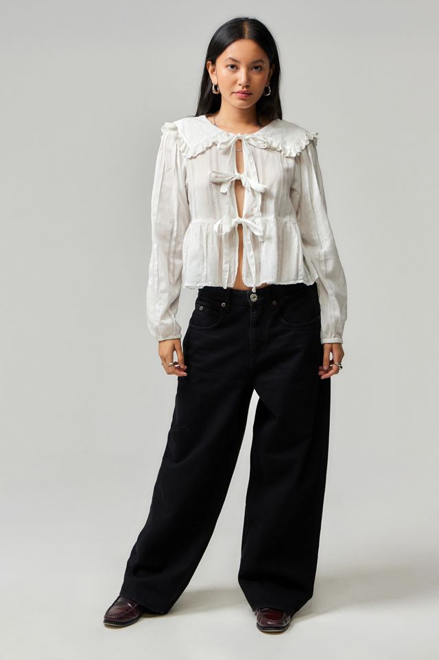 BDG Jaya Baggy Optic Black Jeans #1