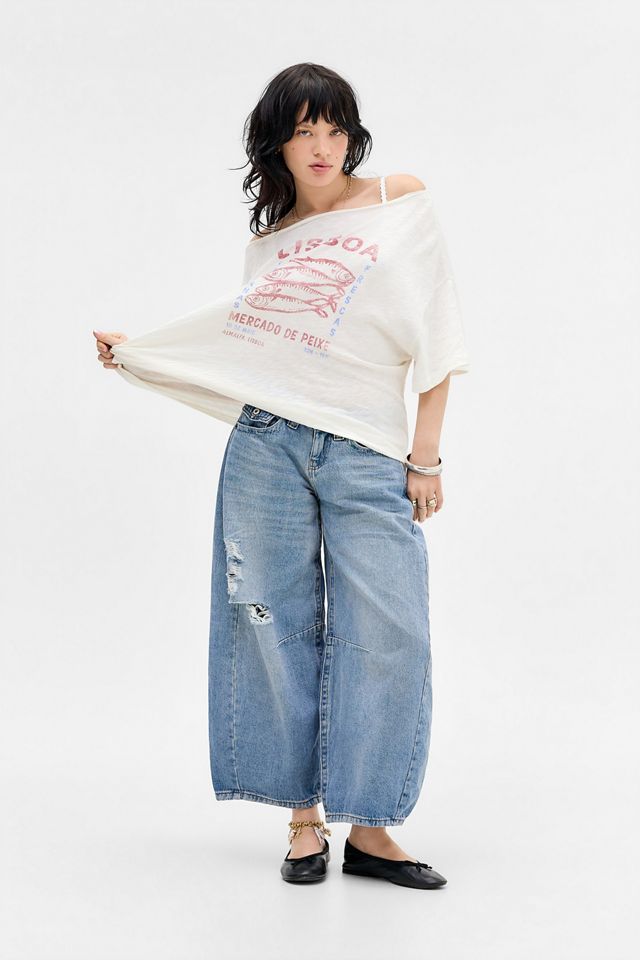 Jeans Crop Cocoon Kayla BDG #1