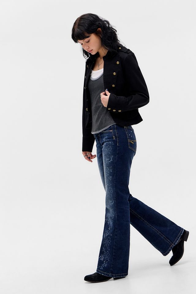 Jeans Svasati BDG Teo Floral Laser #1